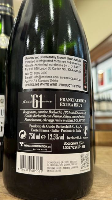Picture of FRANCIACORTA 61 EXTRA BRUT